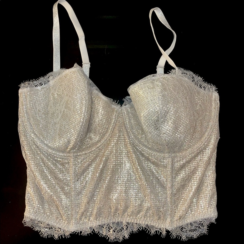 Victoria’s Secret gold bustier. Size 34B. Worn once